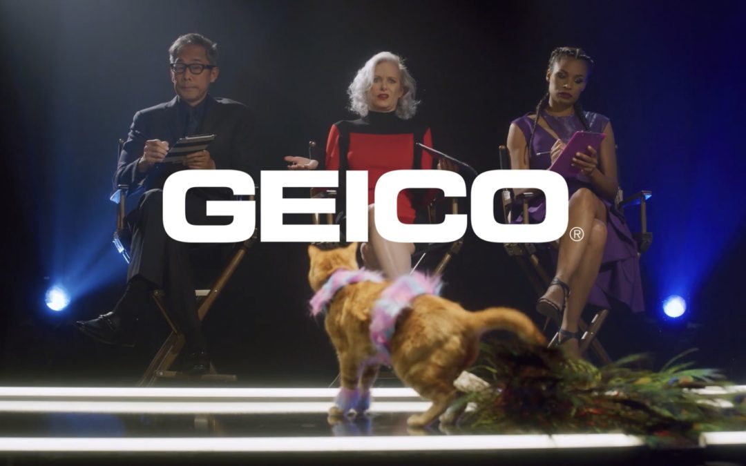 Geico – Cats On A Catwalk? (Seriously?)